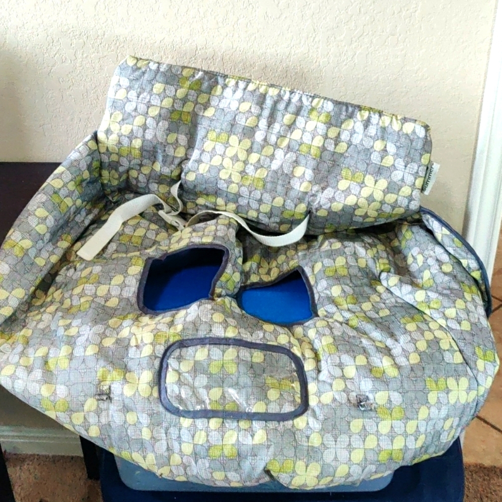 High chair/shopping cart cover